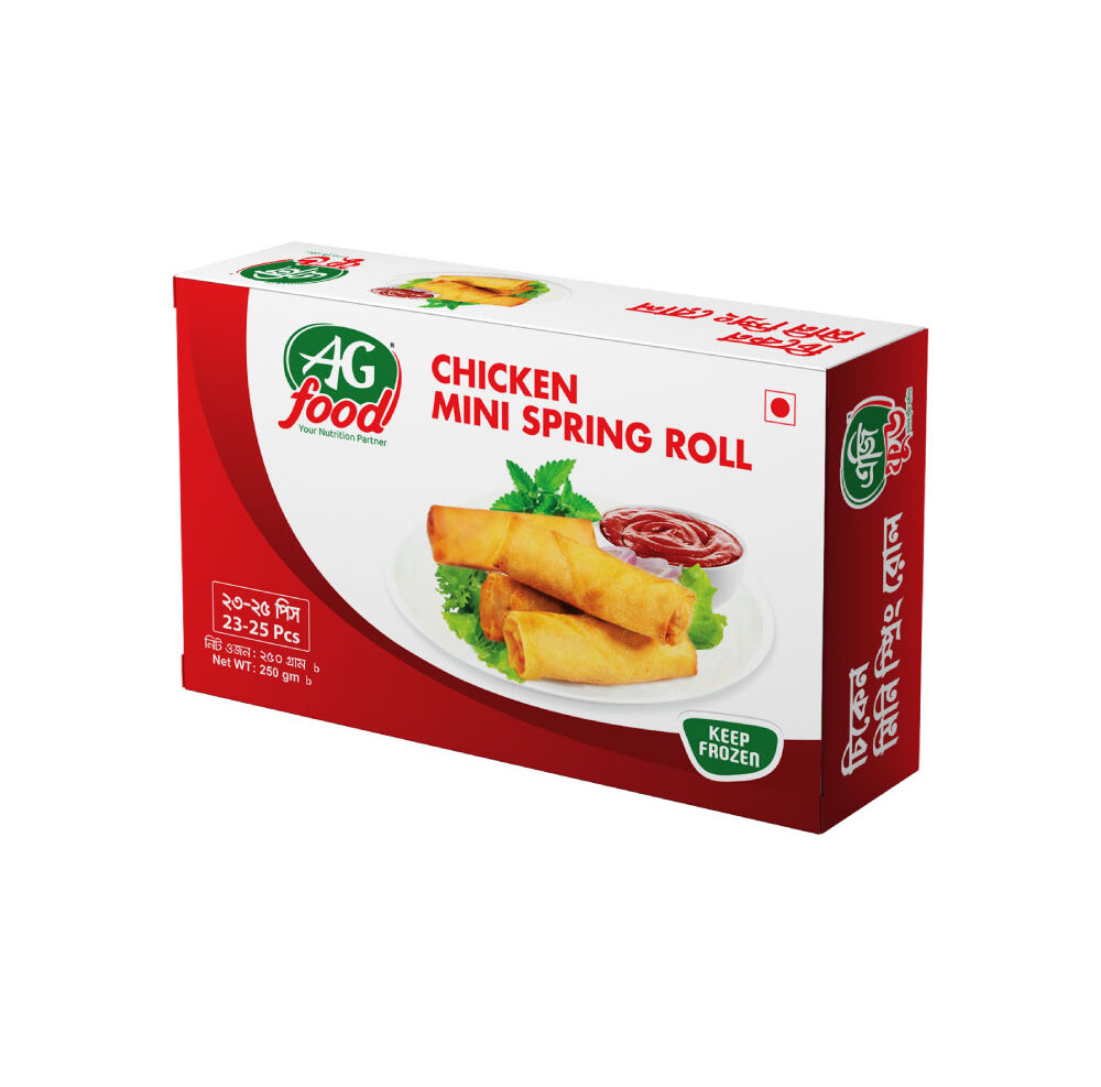 AG Chicken Mini Spring Roll – 250g